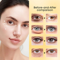 Mascarilla ojos Adofect con colágeno e hialuronico para nutrición.