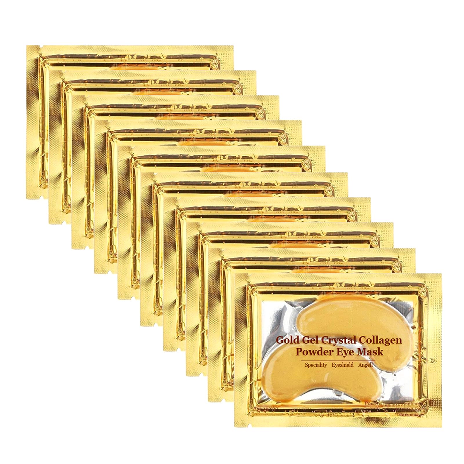 Parche ojos Adofect 24K oro para hidratación y brillo.