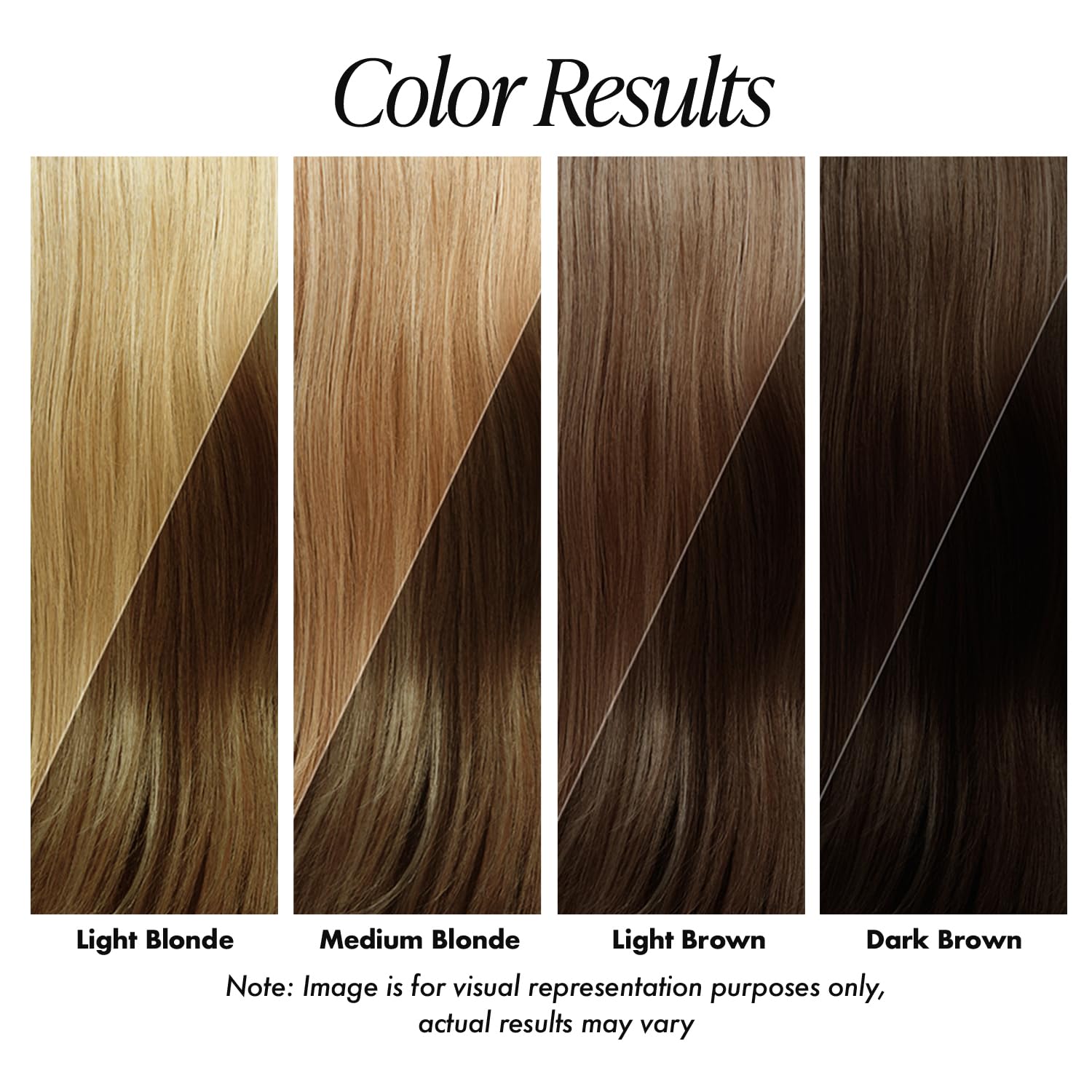 Aplicación fácil de Adore en cabello para todos los tipos