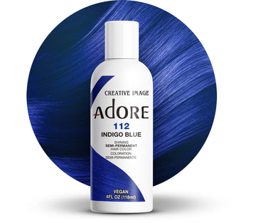 Adore Índigo Azul: bote muestra color intenso para cabello