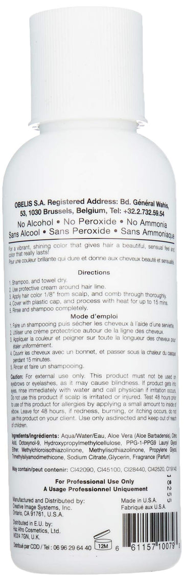 Adore Burgundy Envy: aplicación en cabello para color rojo vibrante y duradero.