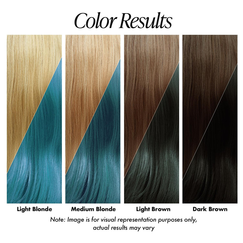 Adore 117 Aquamarine, pigmento intenso para tono azul vibrante en el cabello.