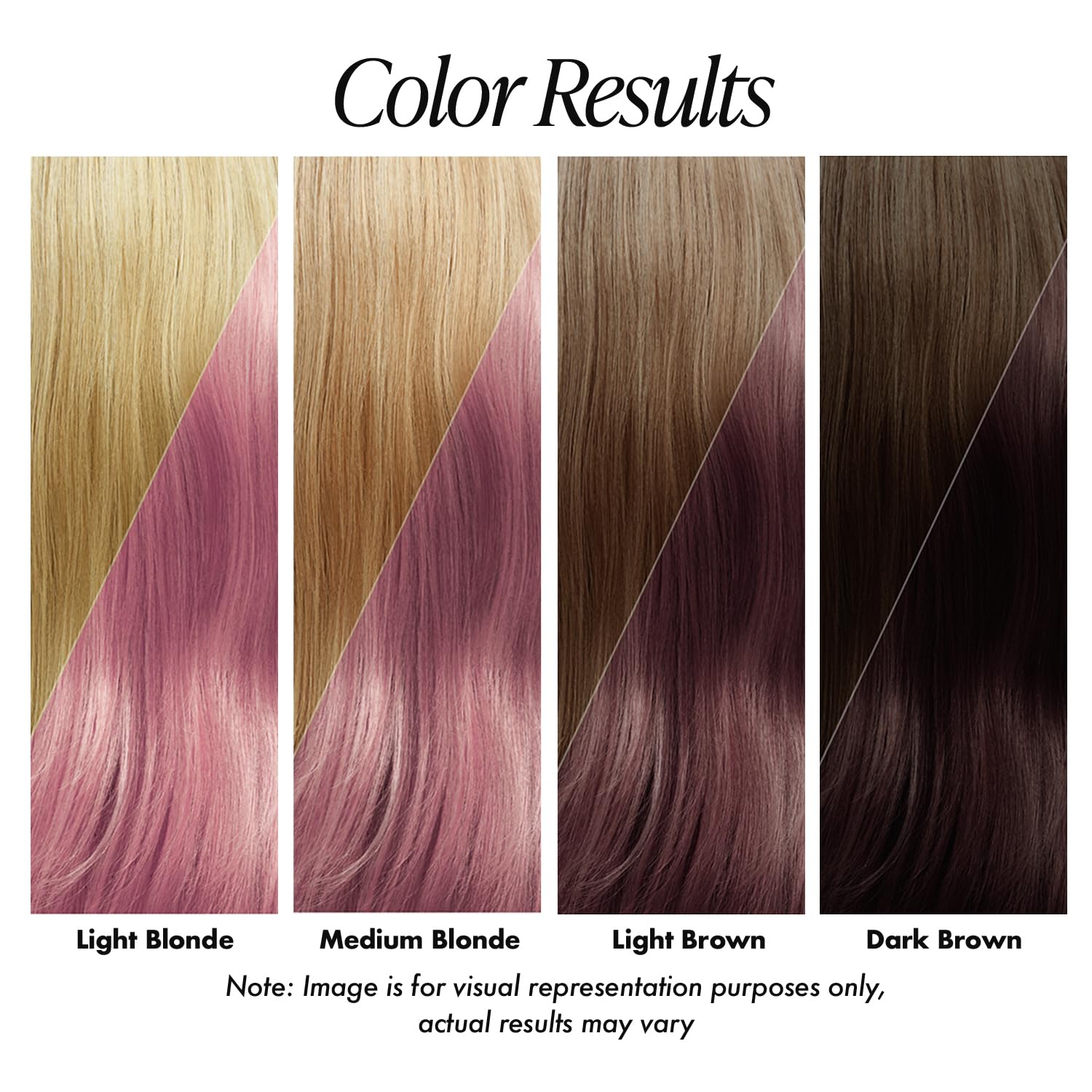 Tono rosa vibrante de Adore, resalta el color en el cabello.