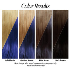 Adore Indigo Blue: cobertura intensa en cabello oscuro con tono azul