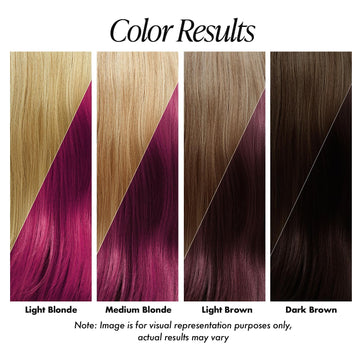 Adore Raspberry Twist, pigmento rosa intenso para look moderno.