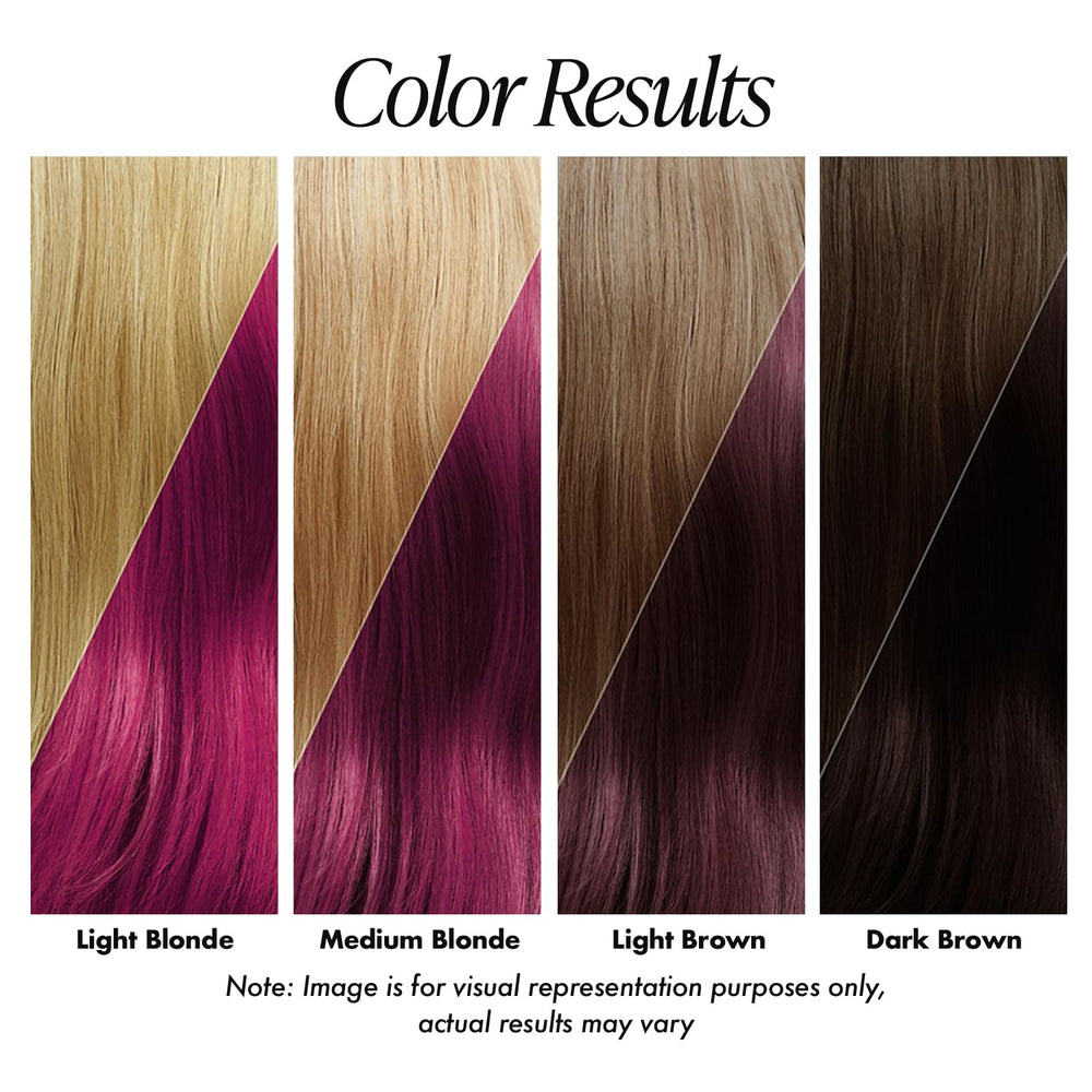 Adore Raspberry Twist, pigmento rosa intenso para look moderno.