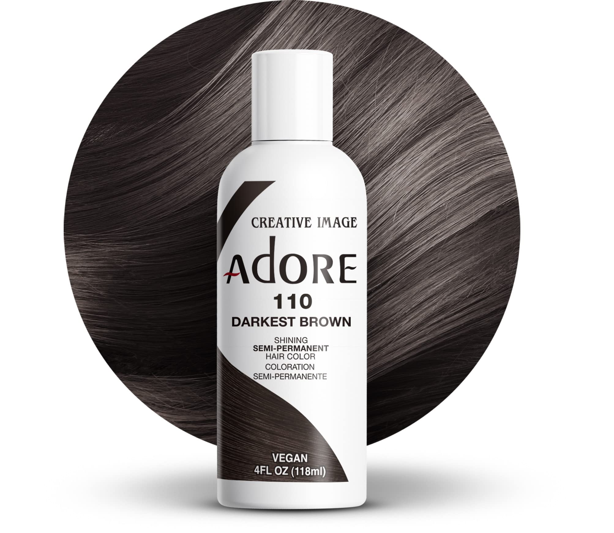 Adore Tinte marrón 110 oscuro: aplicación suave para color intenso
