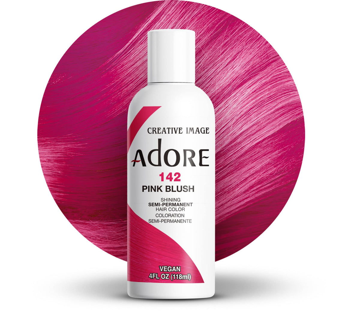 Adore tinte semipermanente en botella, color vibrante para renovar el look