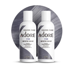 Adore Color Semi Permanente 158 Mystic Gray, botella lista para uso en casa