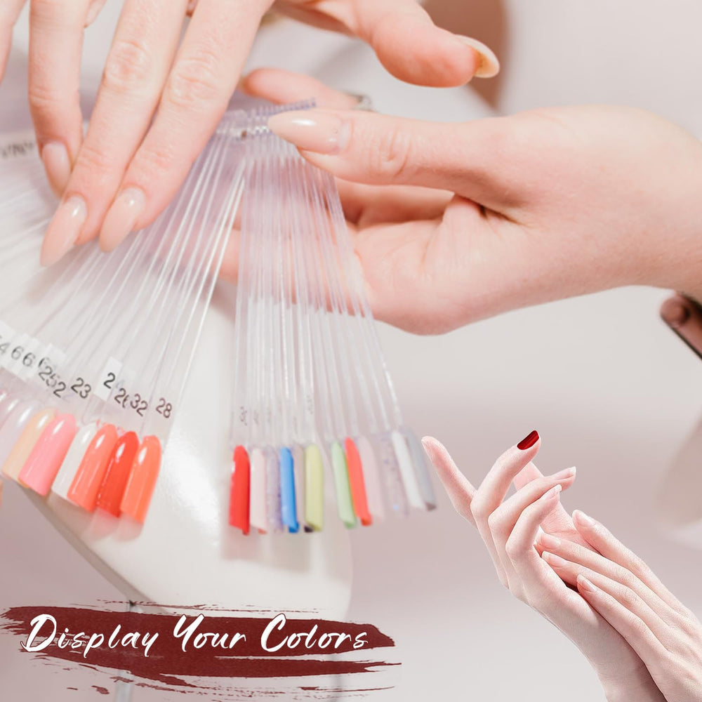 ADULLPONY diseños prácticos de uñas para pruebas de color y acabados