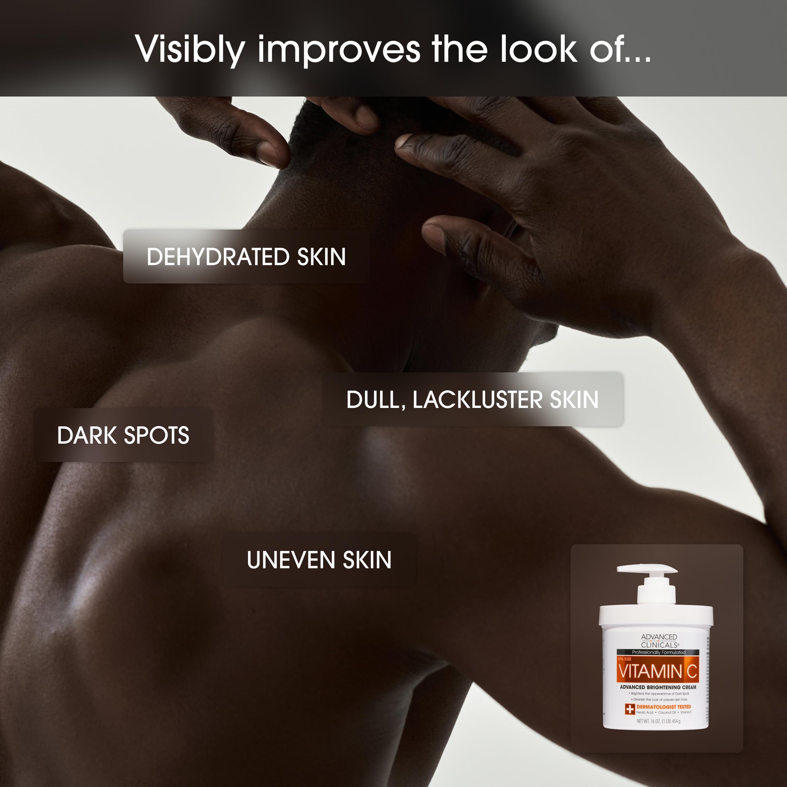 Advanced Clinicals Crème Acide Hyaluronique Visage – hydratation durable