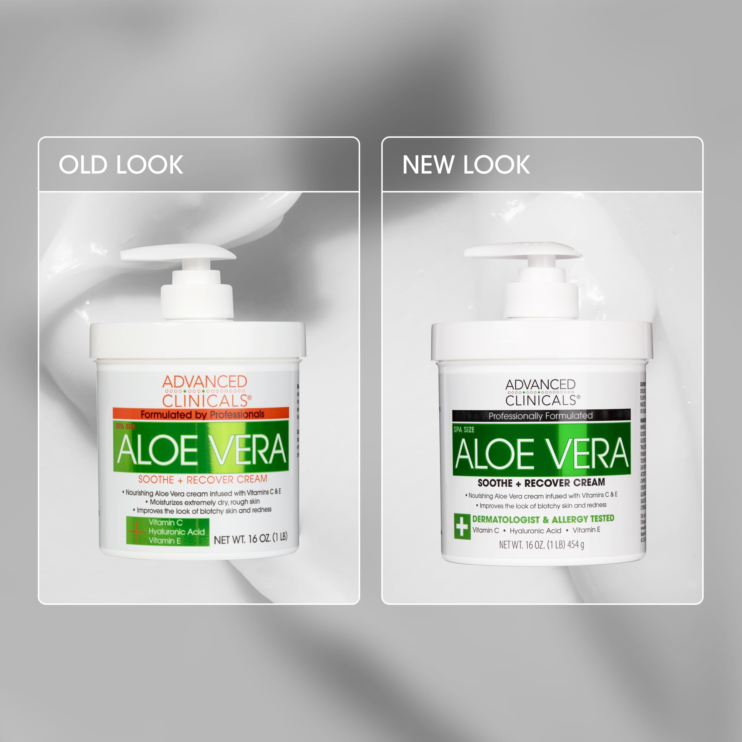 Aplicación en cuello y brazos con Advanced Clinicals Aloe Vera Lotion para piel suave