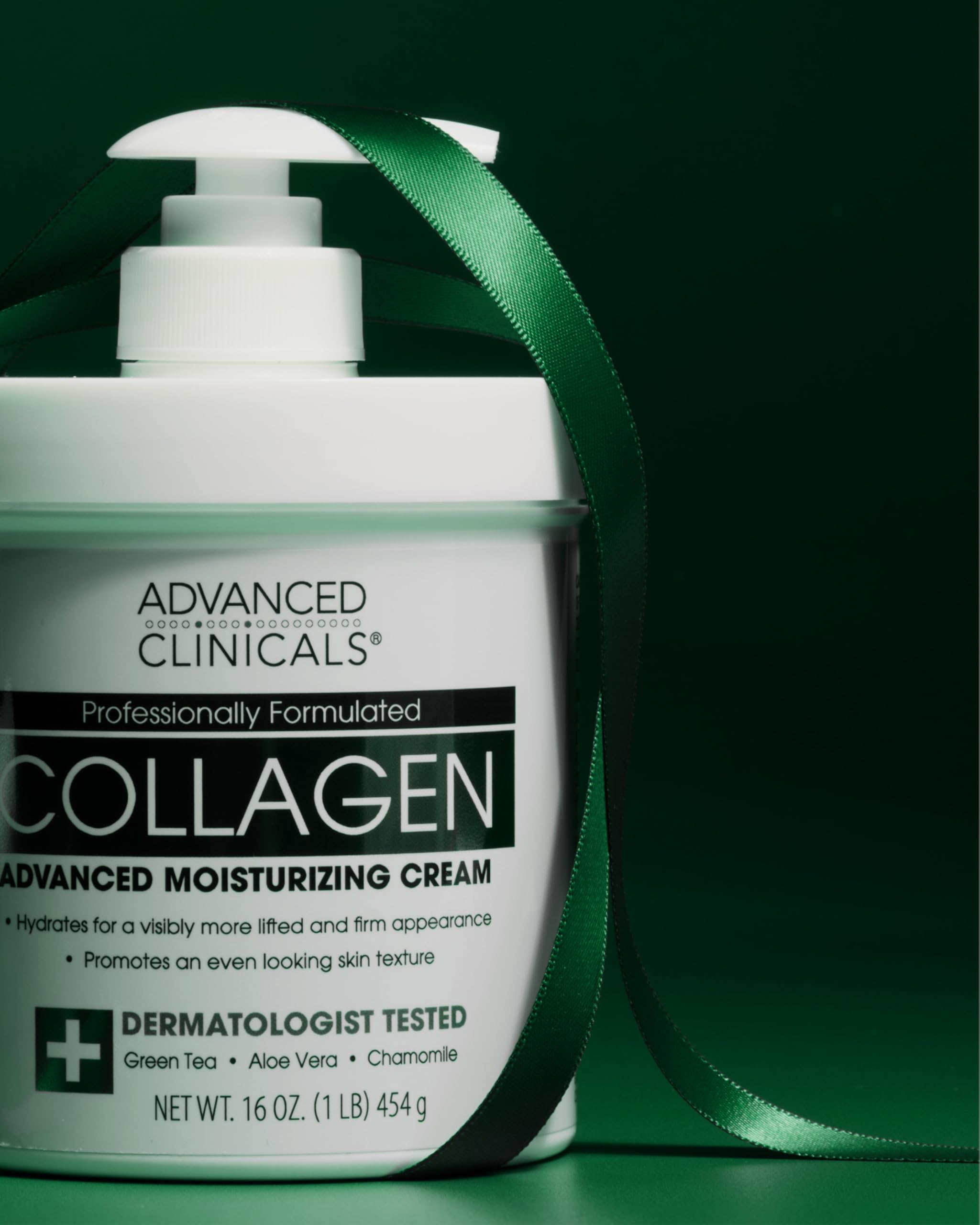 Crema de cuerpo Advanced Clinicals con acabado suave.