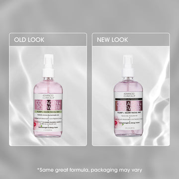 Advanced Clinicals Collagen Rosewater Face Mist in lab setting signaling tested skincare.