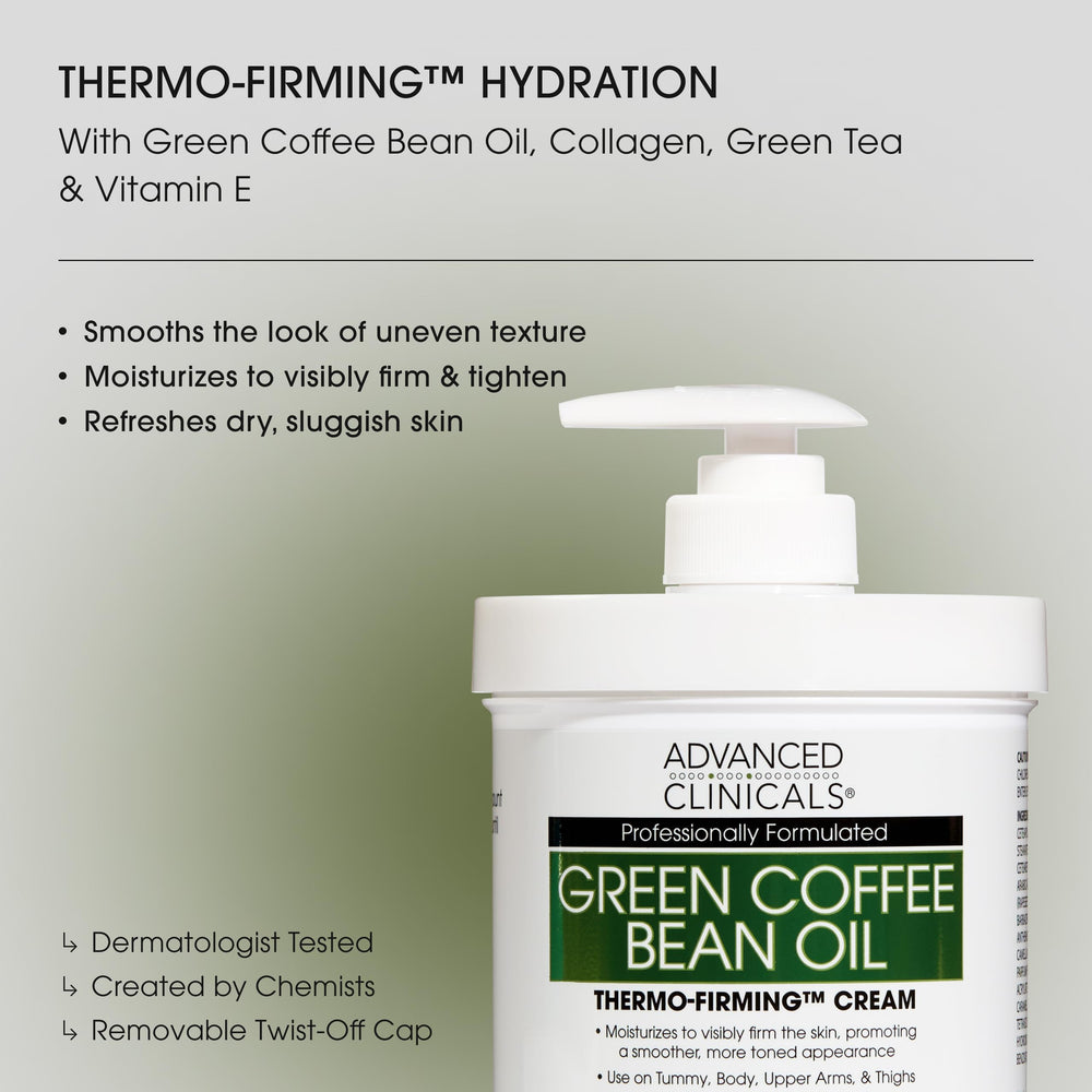 Advanced Clinicals Creme Corps, utilisation quotidienne recommandée.