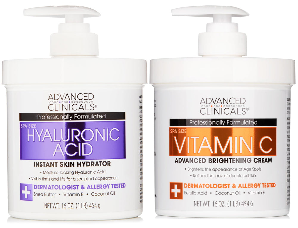 Advanced Clinicals Crème Vitamin C Visage – emballage élégant et lumineux