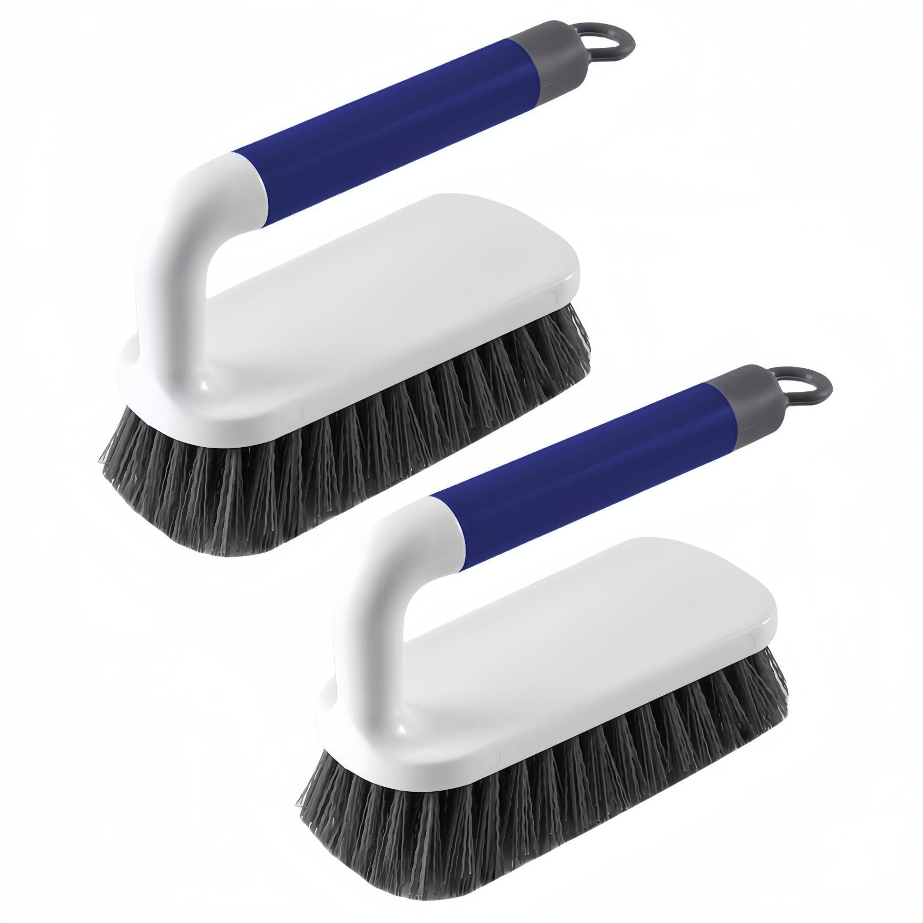 Cepillo Aebor de fregado duro con mango ergonómico para mayor control.
