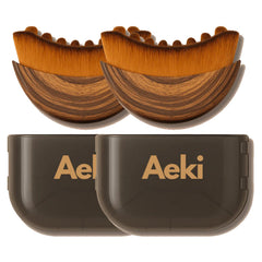 Aeki Brush cepillo linfático facial para masaje suave y circulación.