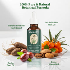 Composición natural de Aemerry con aceites nutritivos para la piel