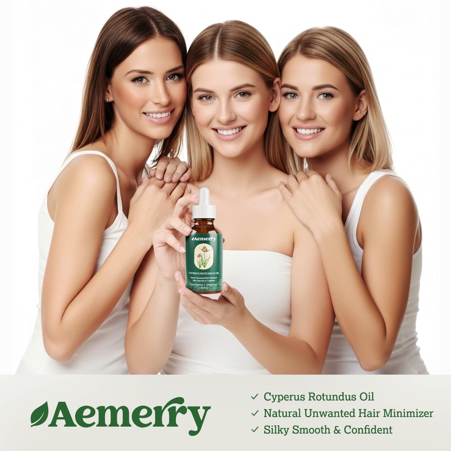 Textura ligera de Aemerry, se absorbe sin grasa