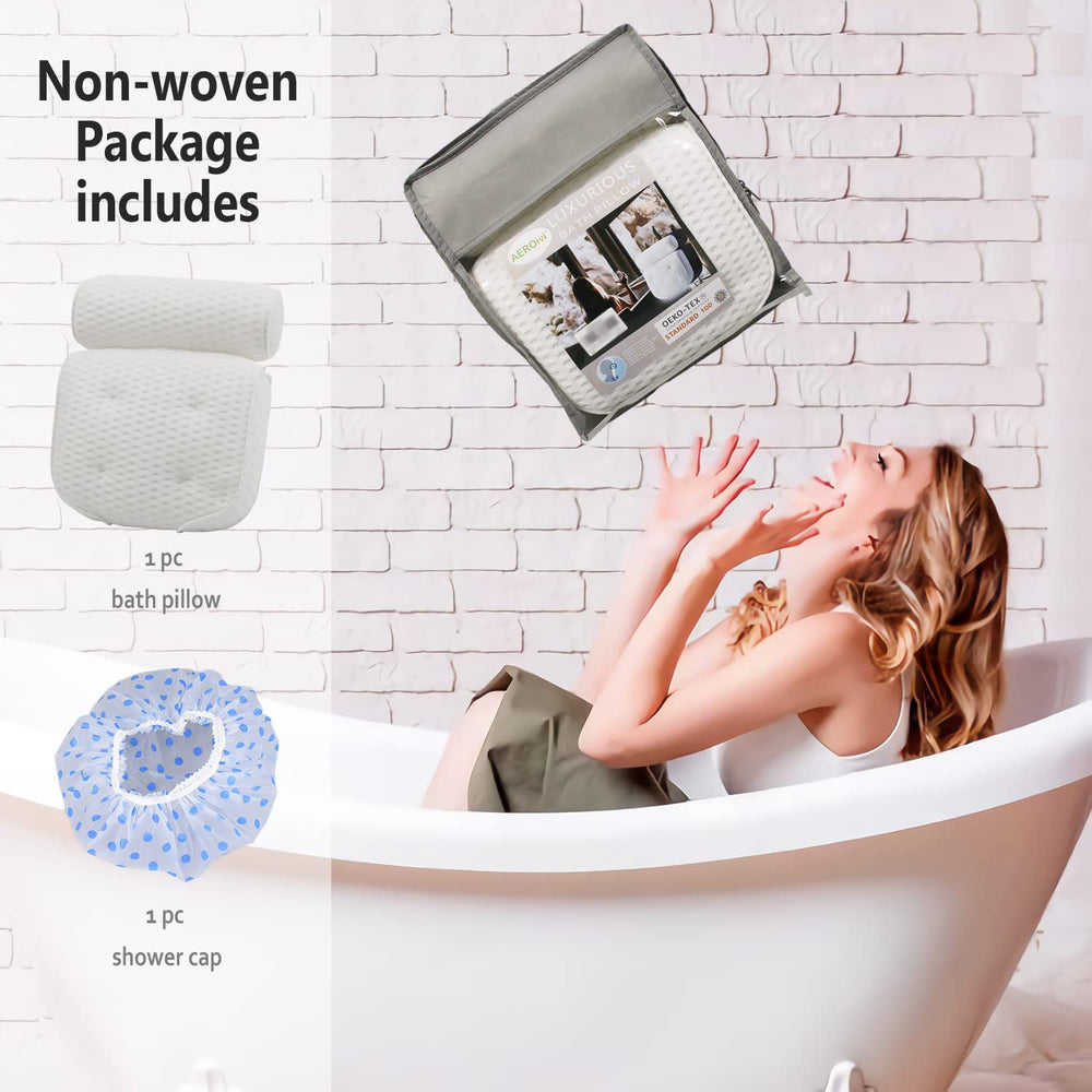 AEROiVi oreiller bain pour usage quotidien et moments de relaxation.