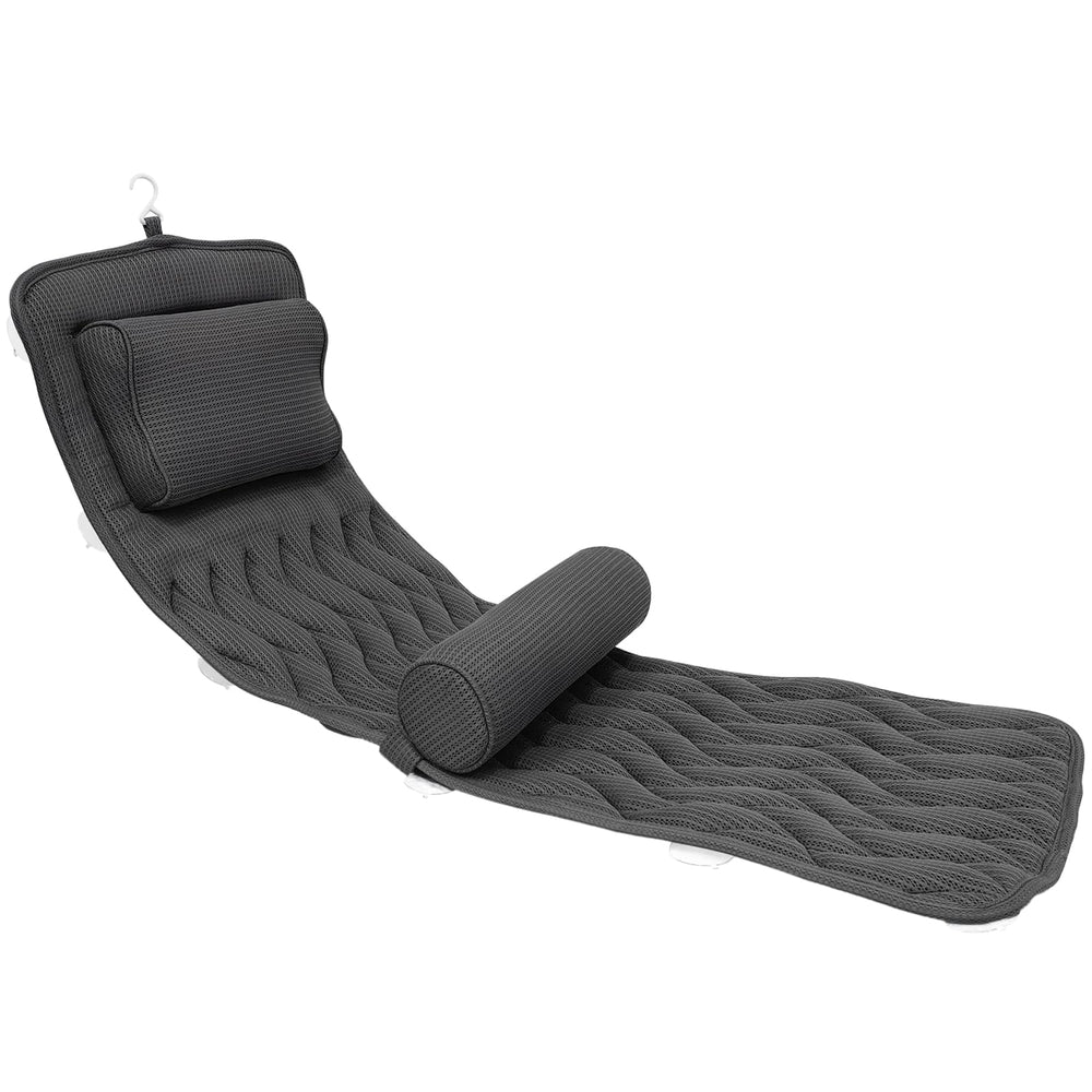Almohada corporal Aerovi para baño con soporte lumbar cómodo y ajustable.