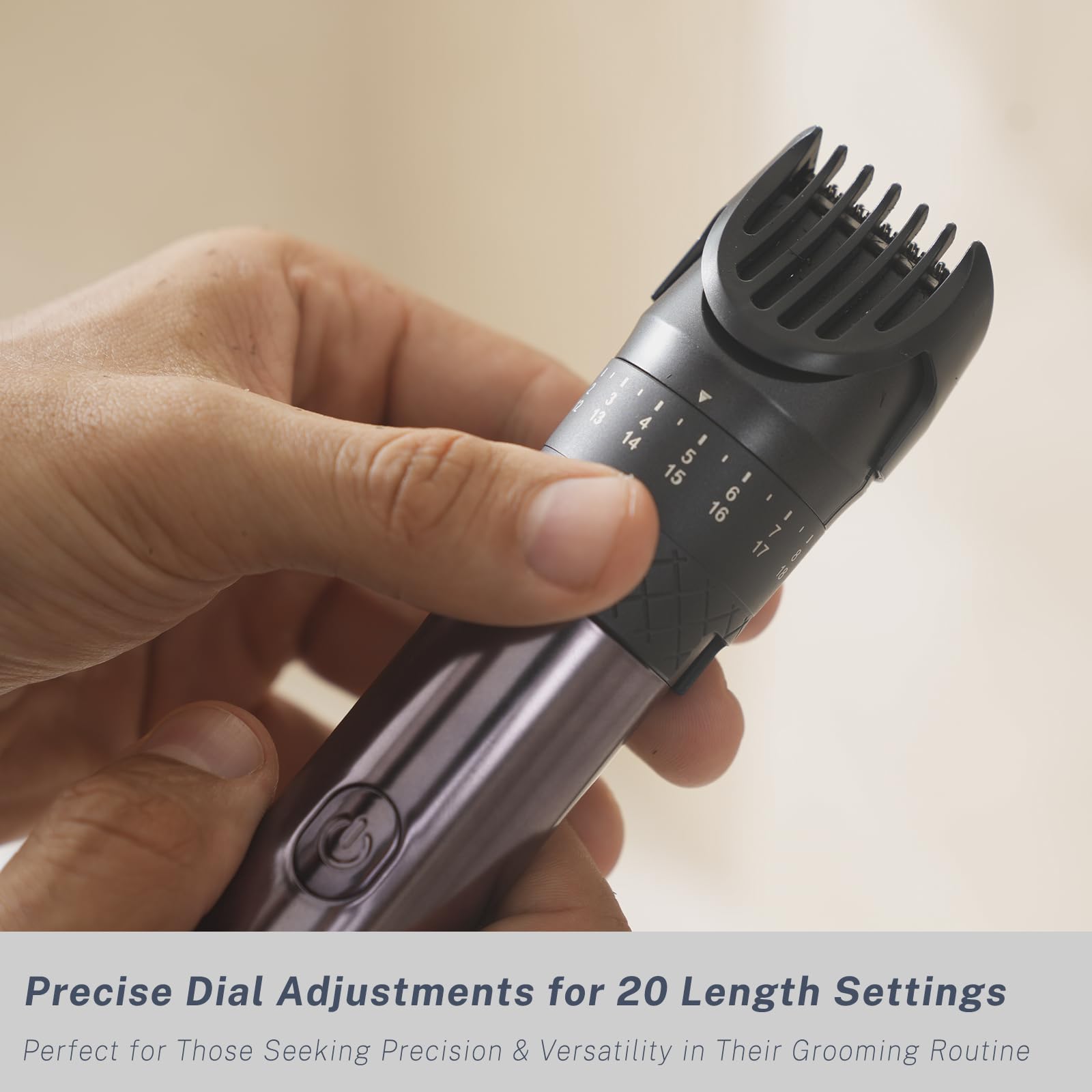 Aesfee kit multigrooming para cabello y barba, versatilidad