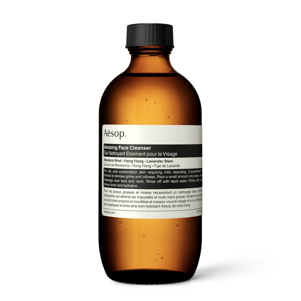 Aesop Amazing Face Cleanser, botella-vertido: limpieza suave que respeta el equilibrio de la piel