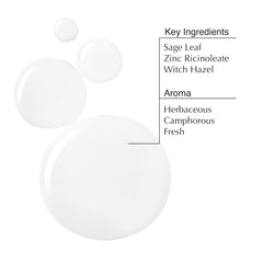 Aplicación en axilas con desodorante herbal de Aesop para uso diario.