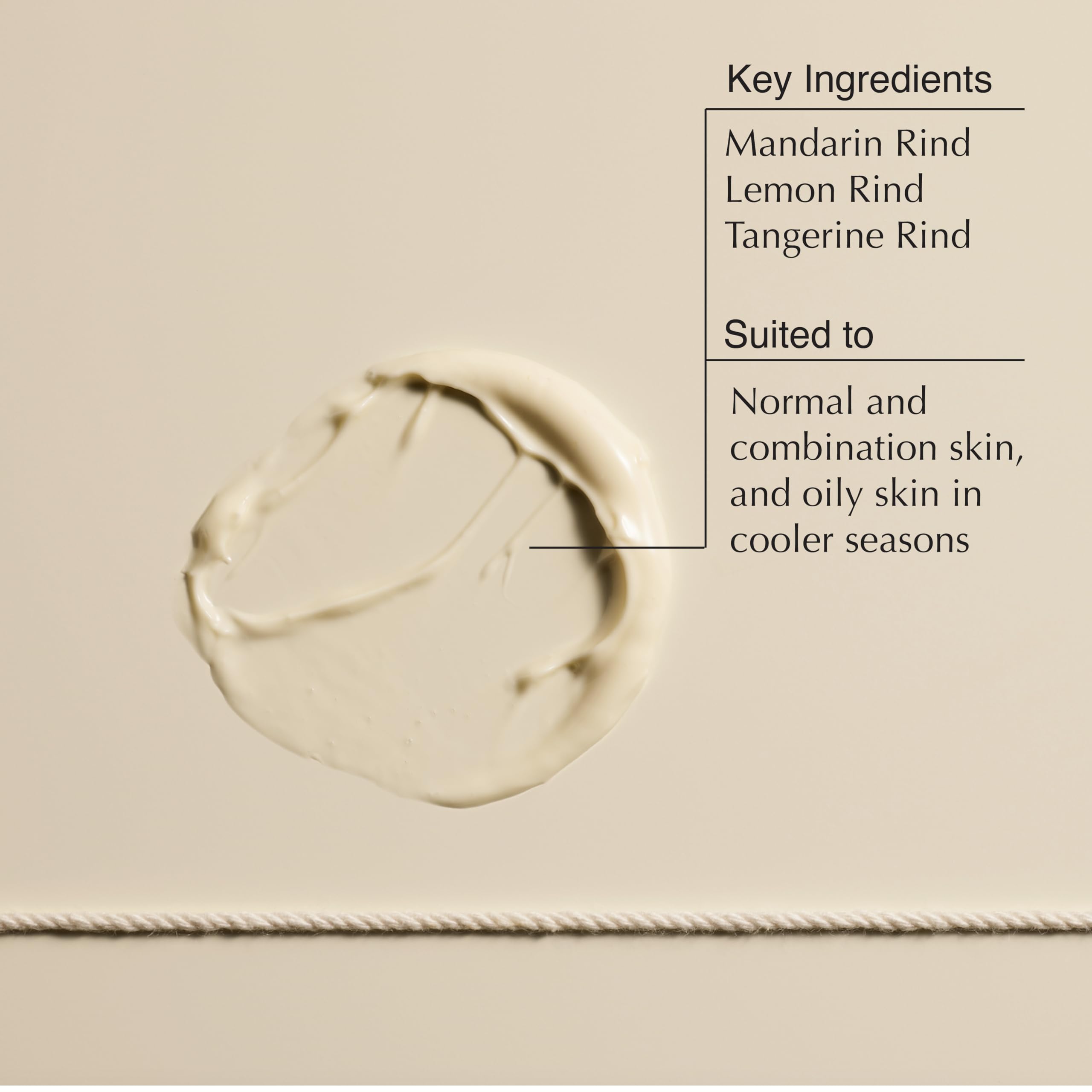 Aesop Mandarin hidratante para el rostro: ingredientes cítricos purificantes.