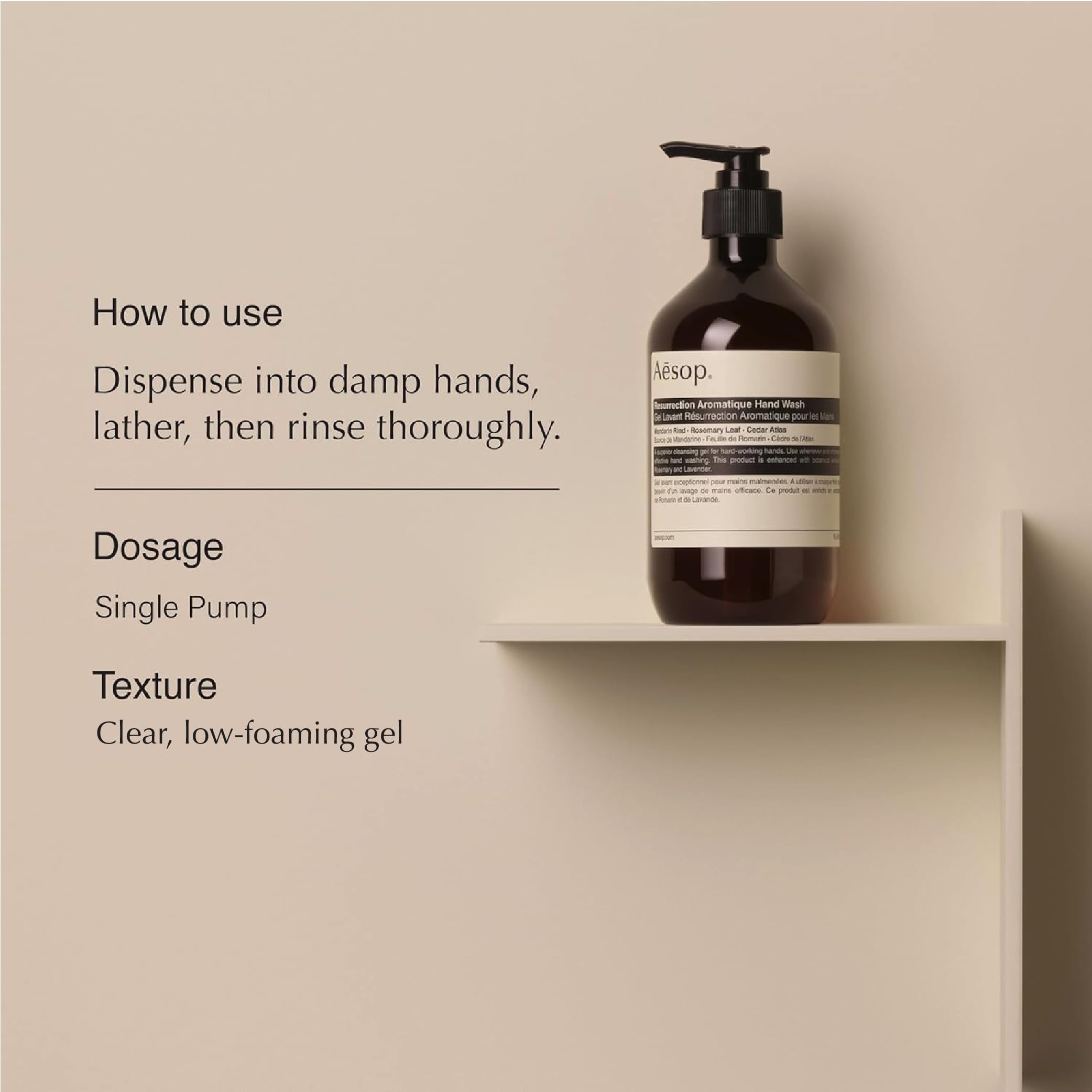 Aesop Resurrection Aromatique aroma cítrico, experiencia aromática revitalizante