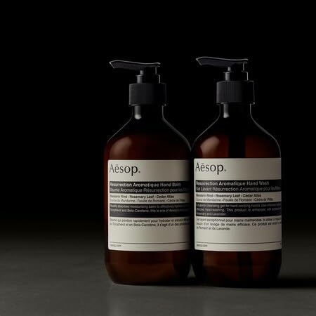 Aesop Resurrection Aromatique empaque reciclado, opción sostenible