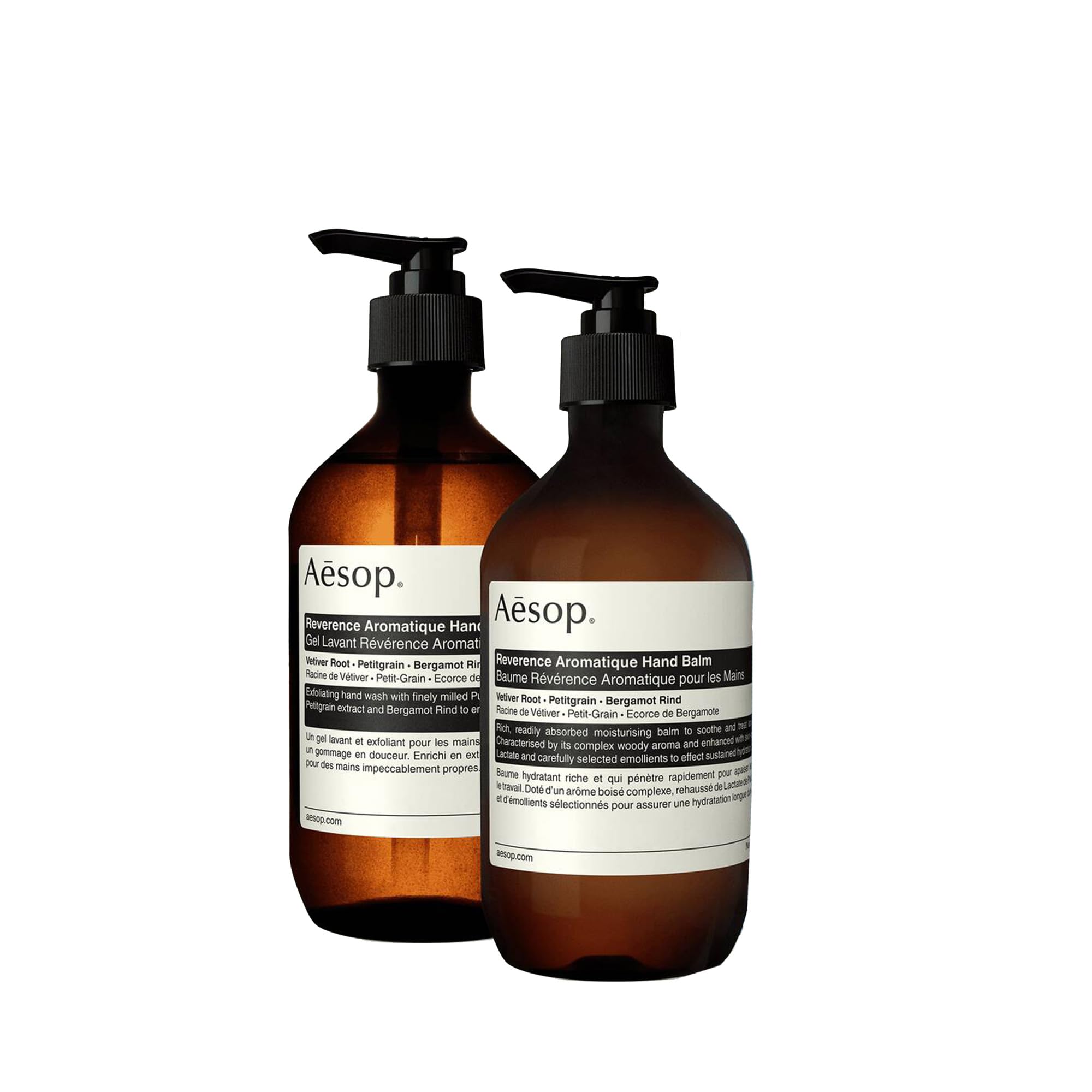 Jabón de manos Aesop Reverence para purificar sin resecar.