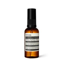 Sérum de rasage Aesop Neroli Marocain, flacon, offre glisse accrue durant le rasage.