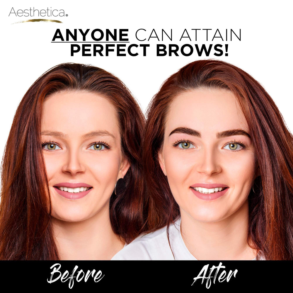 Aesthetica pinzas profesionales para cejas.