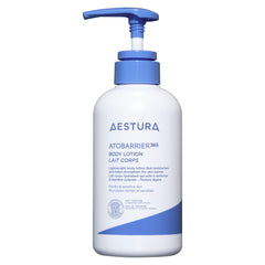 AESTURA ATOBARRIER365 en botella con ceramidas fortalece la barrera de la piel.