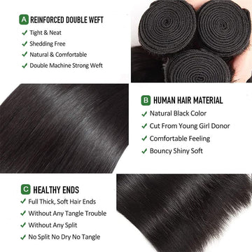Afeier mechas de color natural listas para peinado diario.