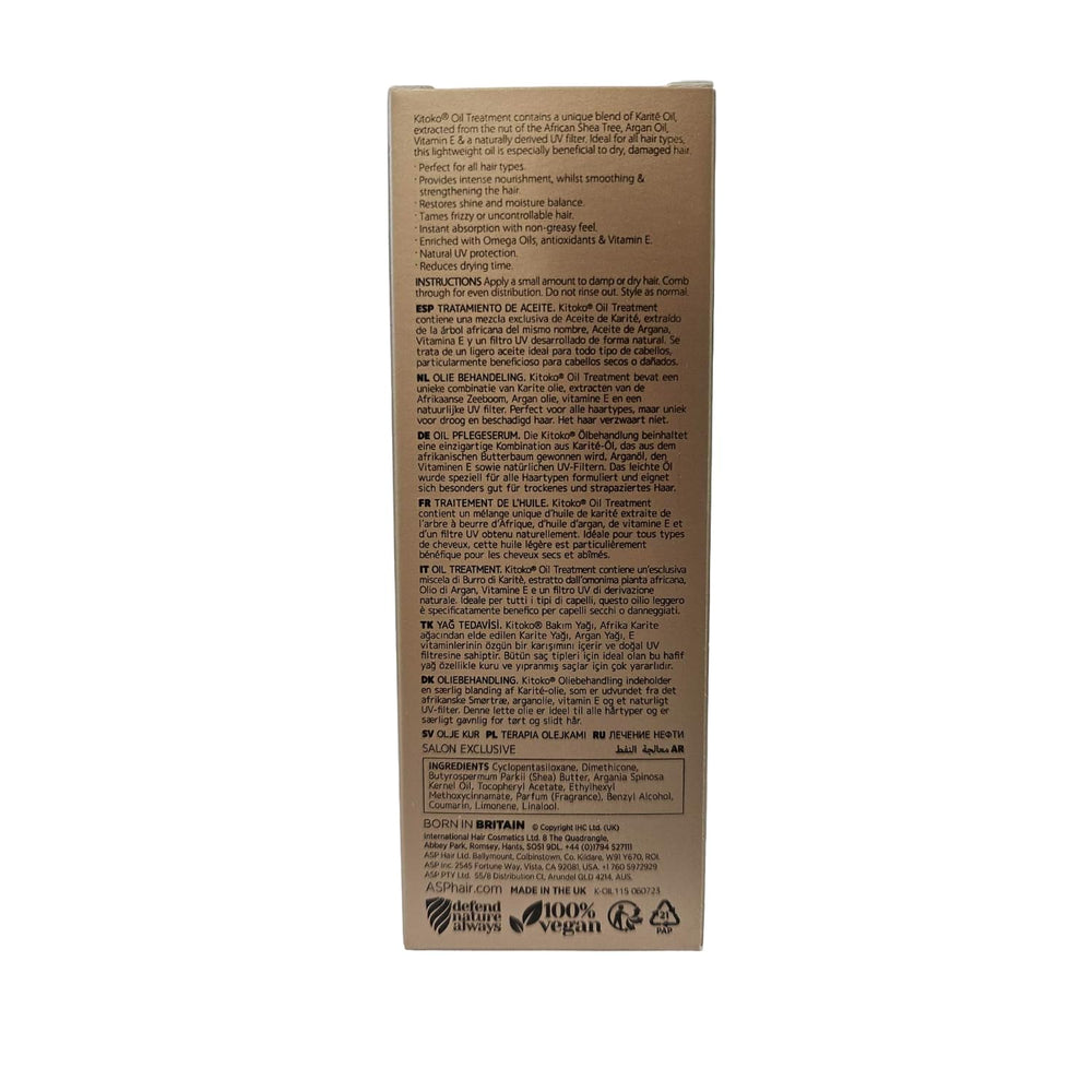 Filtro UV natural en Kitoko de Affinage para protección del color.