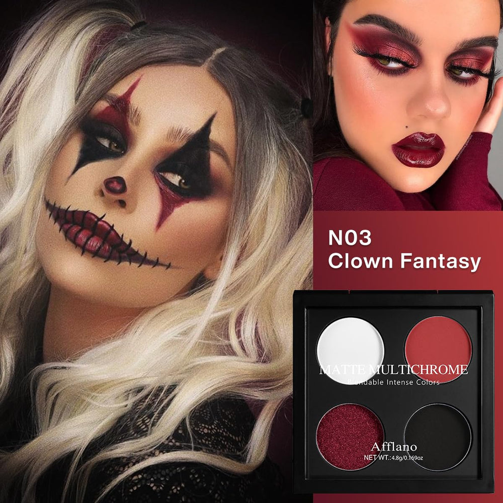 Afflano Gothic Red sombra rojo cromado para efectos multicolor deslumbrantes.