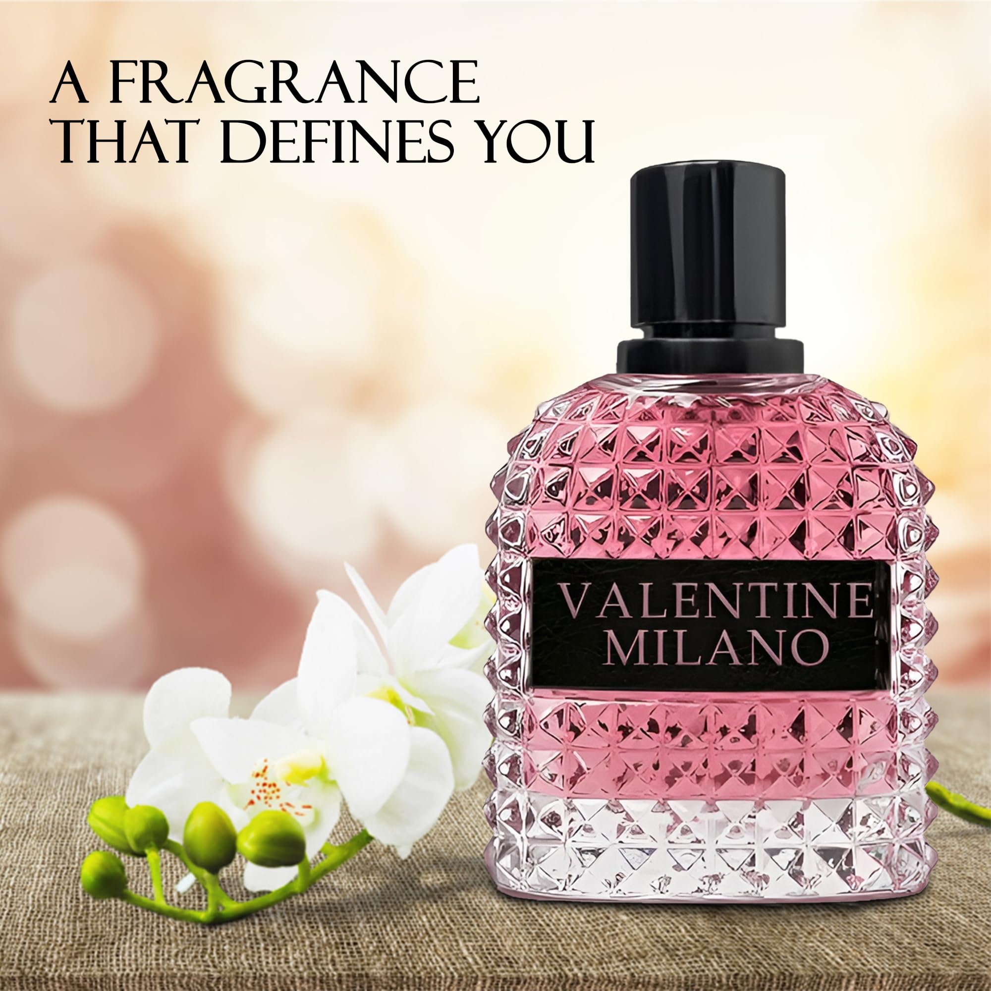 Corazon-floral de AFLUXE Valentine Milano, fragancia elegante para uso nocturno.