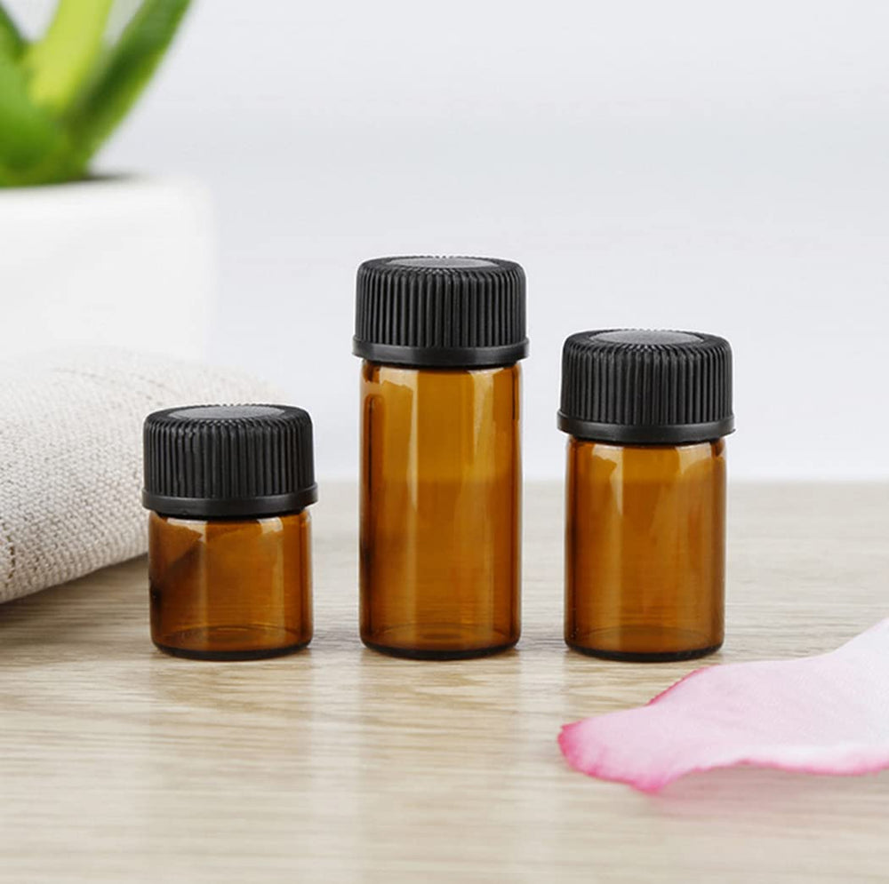 AFMNQZ frasco con protección ultravioleta en vidrio ámbar.