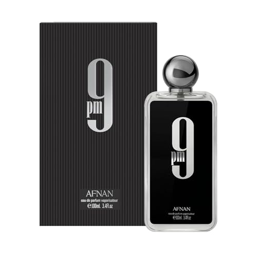 Afnan 9 PM, tapón pulido que aporta calidad y estilo.