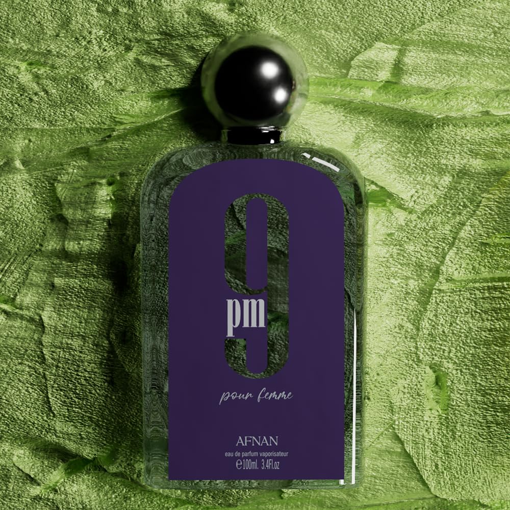 Afnan 9 PM Pour Femme, aplicación suave para realzar tu día