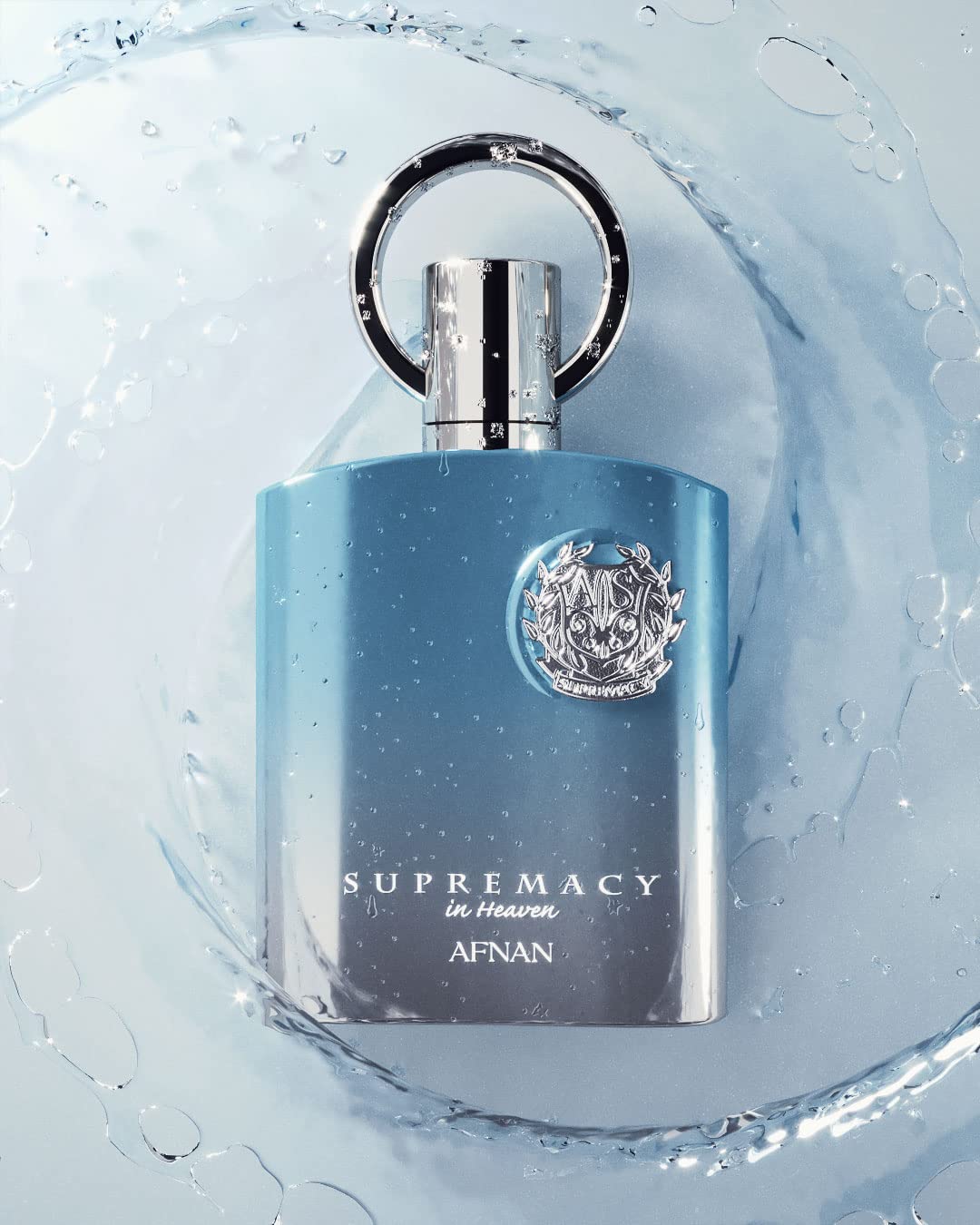 Afnan Supremacy In Heaven spray mist, smooth, even application.