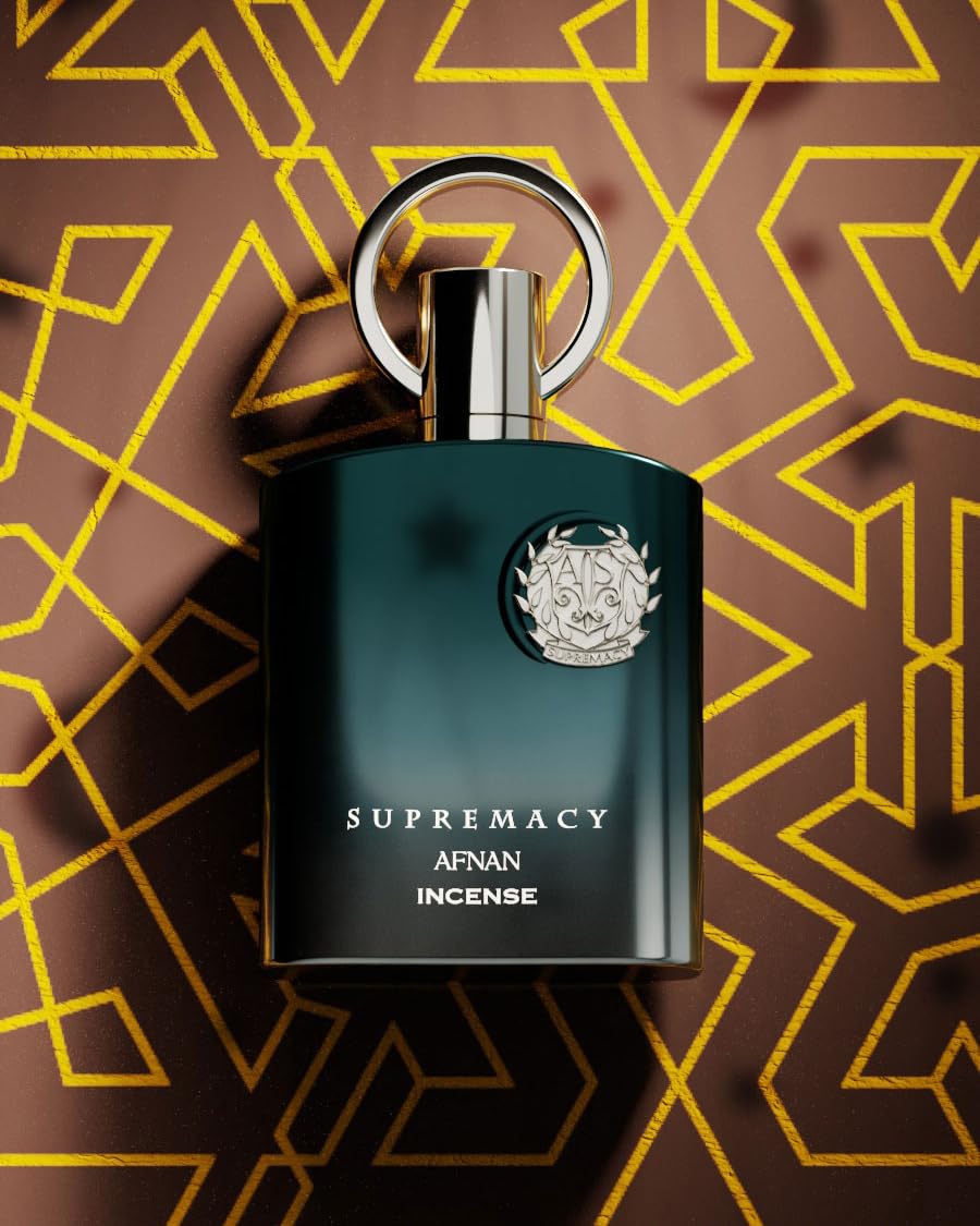 Afnan Supremacy Incense, uso diario, aroma elegante durante todo el día.