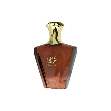 Afnan Turathi Brown, caja de empaque, presentación premium para regalo.