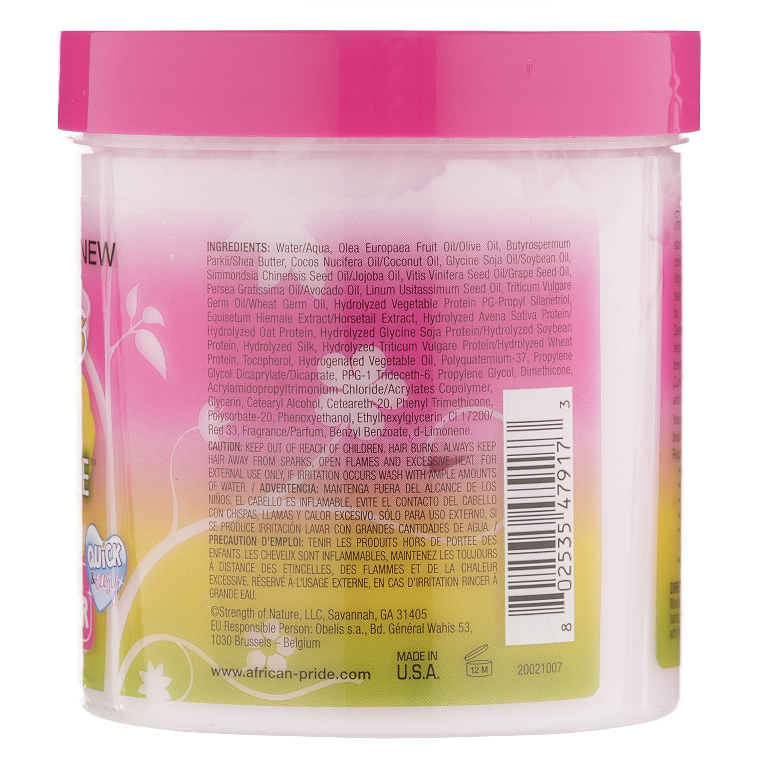 Dream Kids Olive Miracle cuida rizos y aporta brillo a cabello rizado.