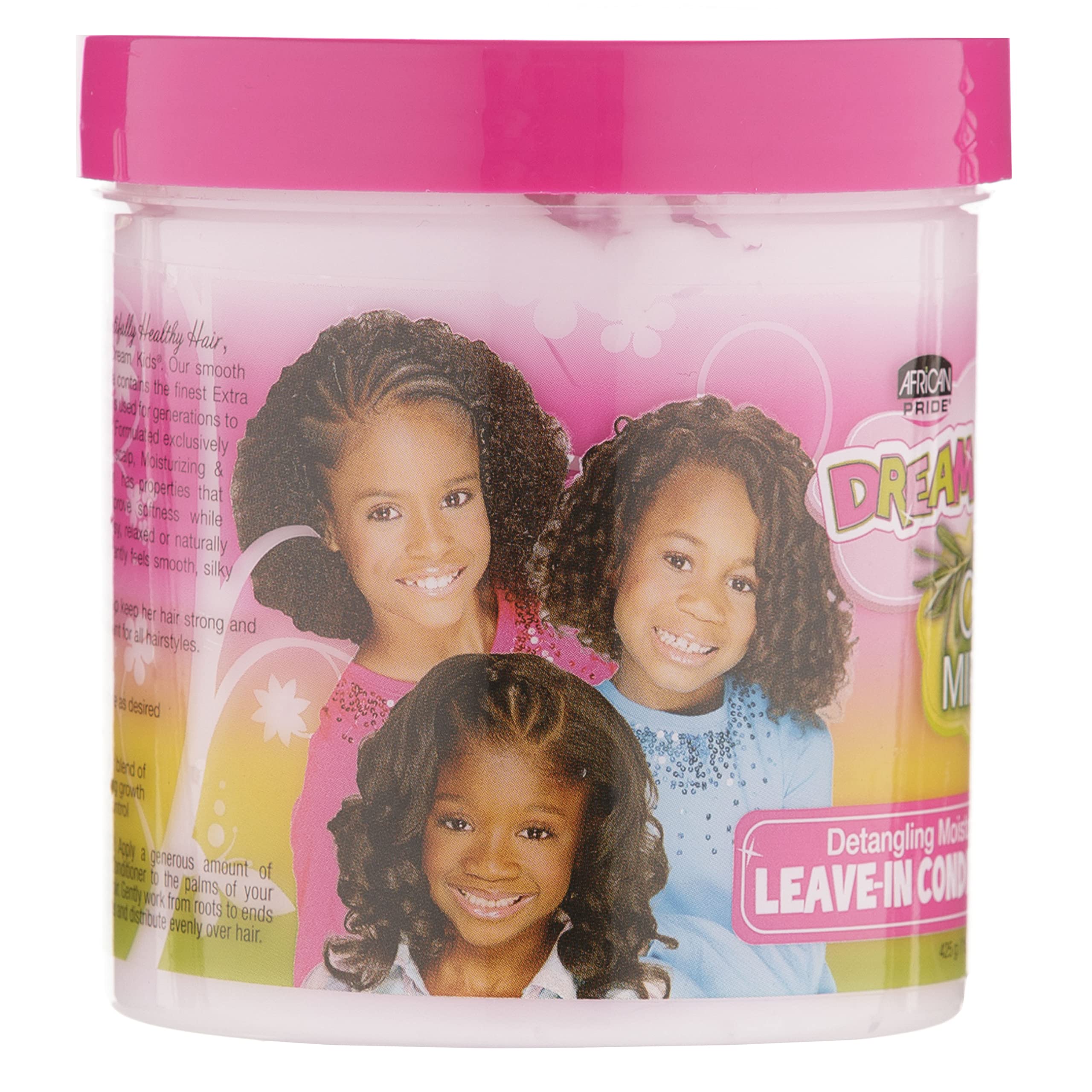 Dream Kids Olive Miracle: textura cremosa y ligera para desenredar sin esfuerzo.