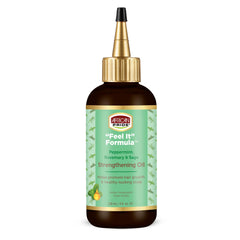 African Pride Feel It Formula, botella de aceite para fortalecer el cabello y nutrir desde la raíz