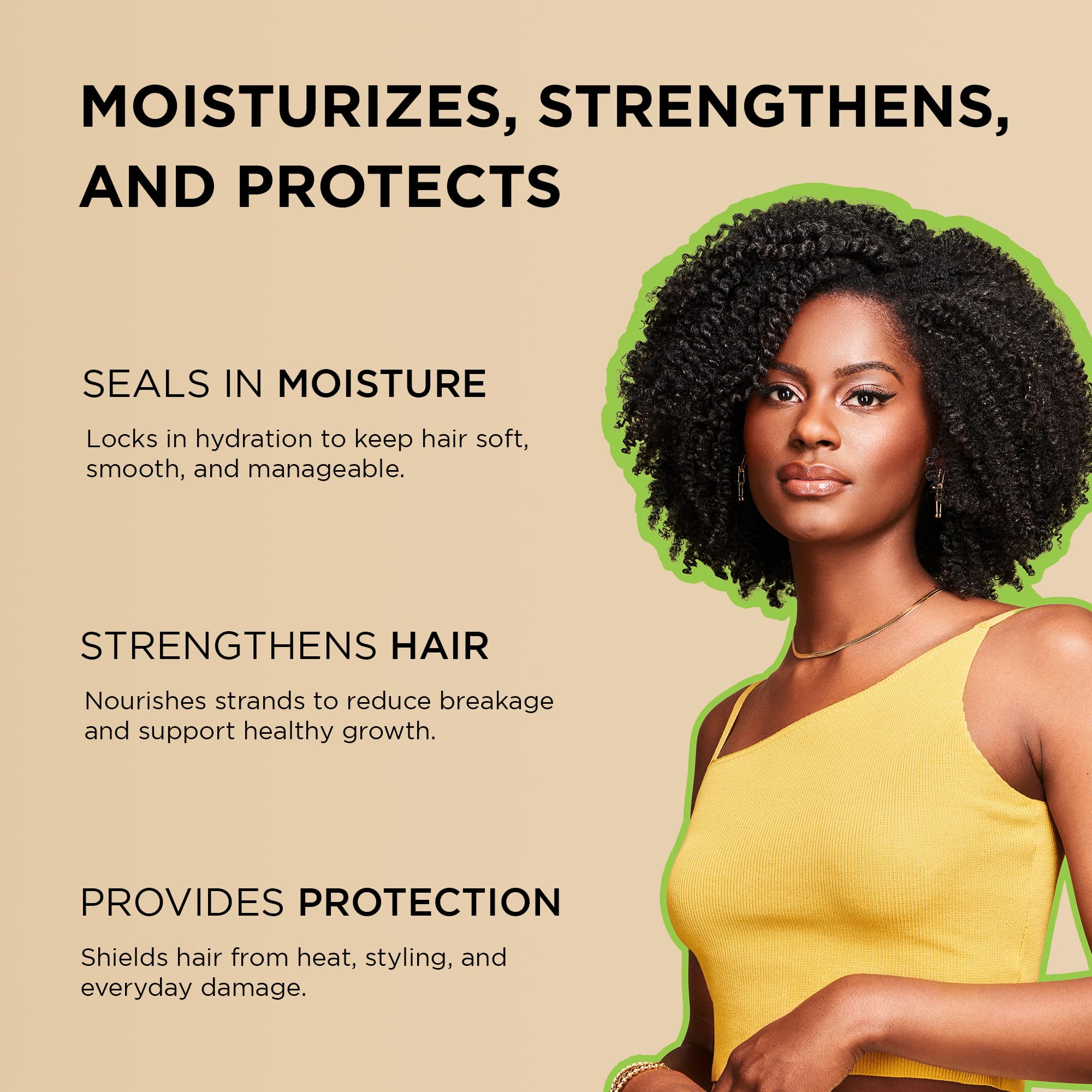 Moisture Miracle 5 Oils with argan oil for radiant shine and smooth cuticles